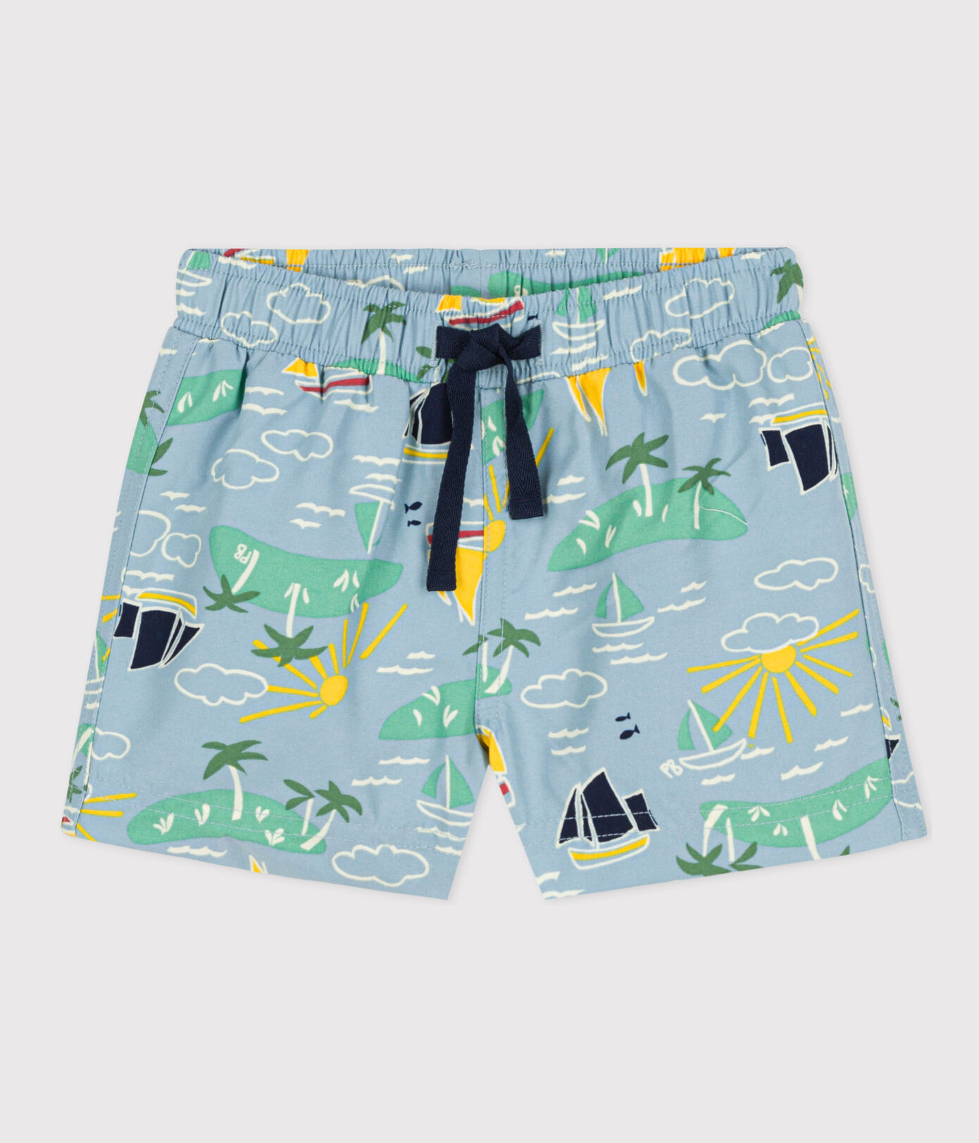 Short de bain bébé en matière recyclée
