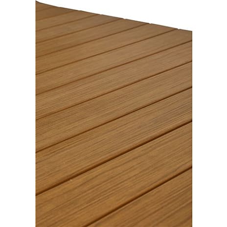 Canberra udtræksbord 100x 205/275 cm. Teak look