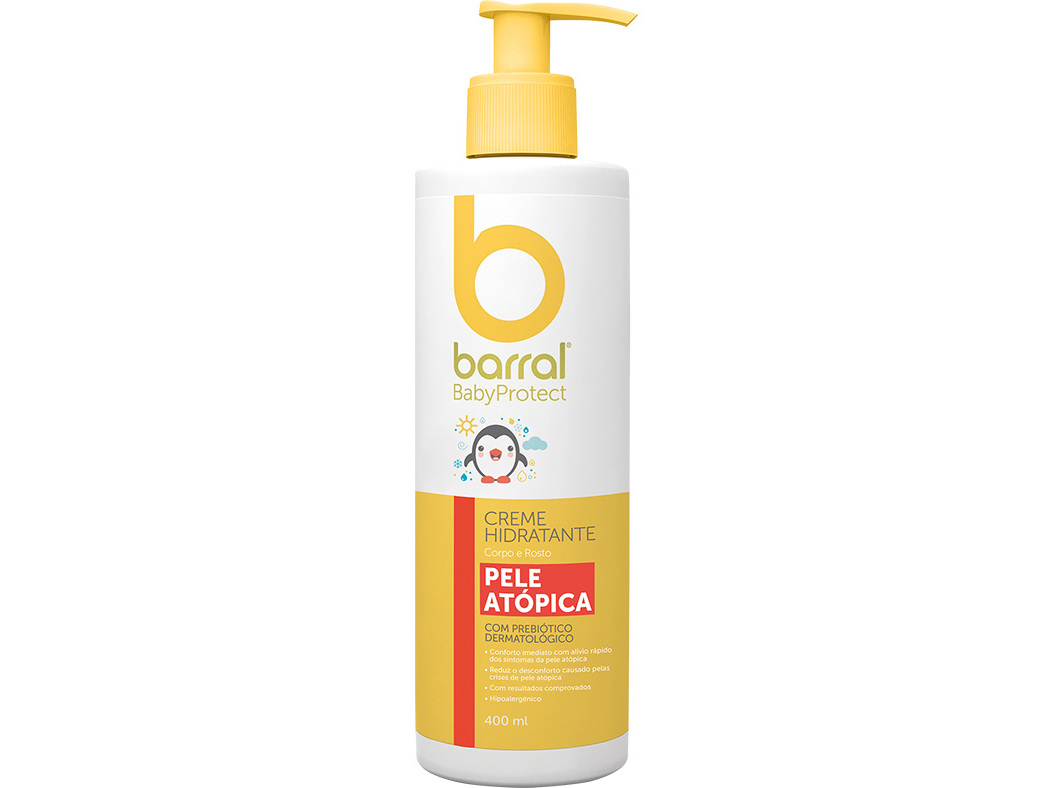 CREME BARRAL HIDRATANTE BABYPROTECT PELE ATÓPICA 400ML