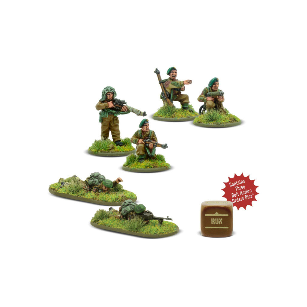 Bolt Action - British & Inter-Allied Commandos Weapons Teams