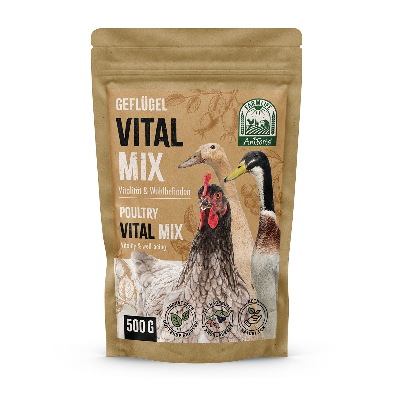 AniForte FarmLife Geflügel Vital Mix Pulver 500g