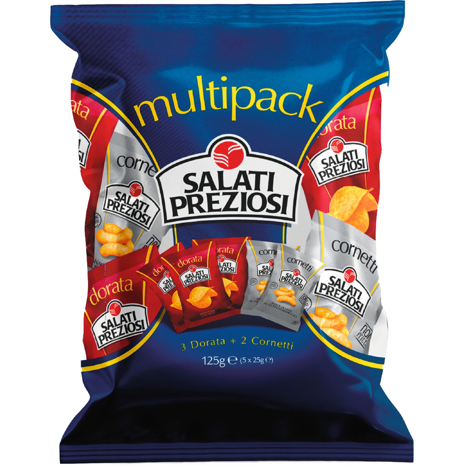 Salati Preziosi Chips und Mais-Flips 5 x 25g