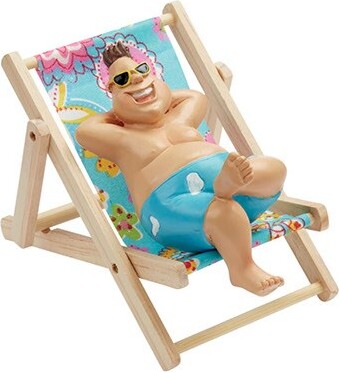 Strandgæst Mand Liggende 6Cm - 3870394