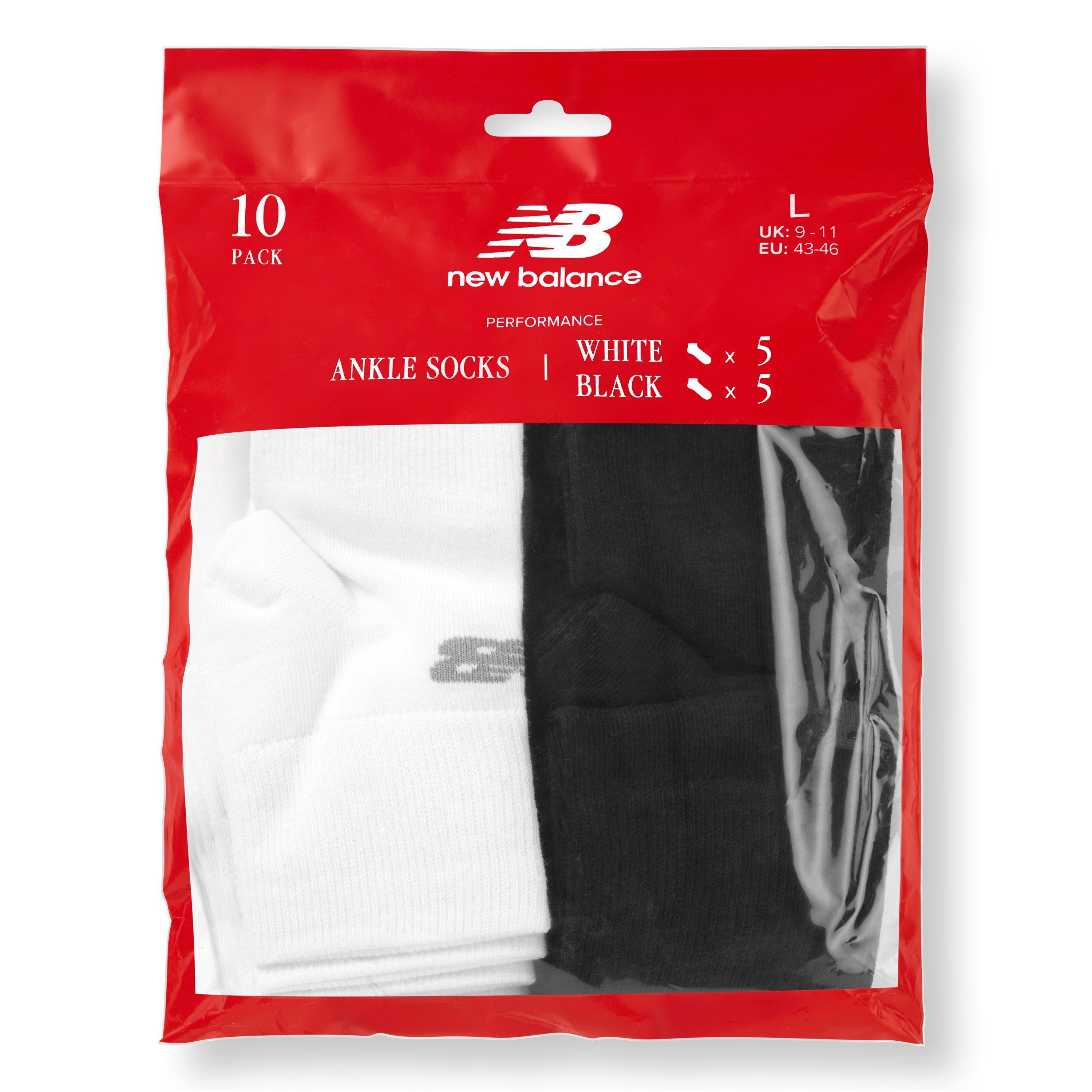 New Balance Ankle Socks 10 Pk