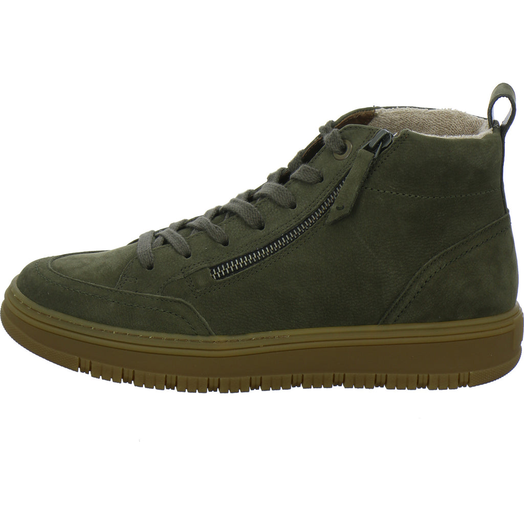 Paul Green Stiefel Damen oliv