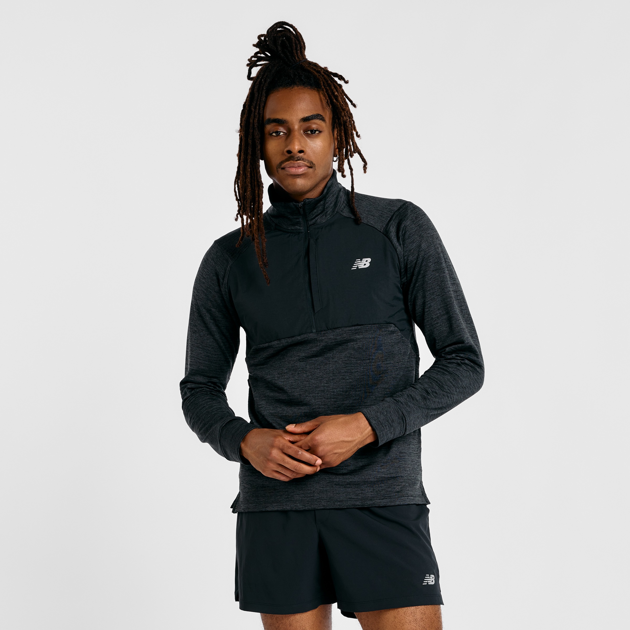 New Balance Laufshirt »ATHLETICS HEAT GRID 1/2 ZIP«, 1 tlg.