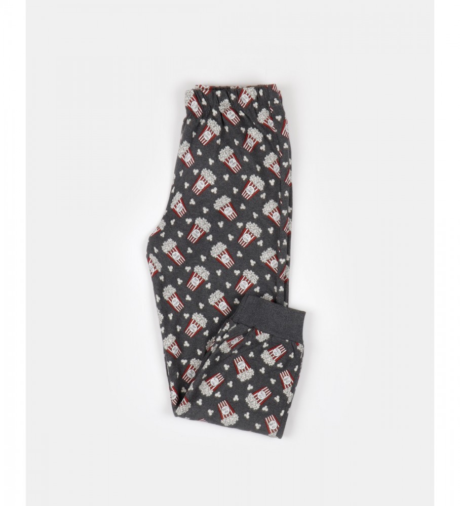 Pijama cinza pipoca Admas