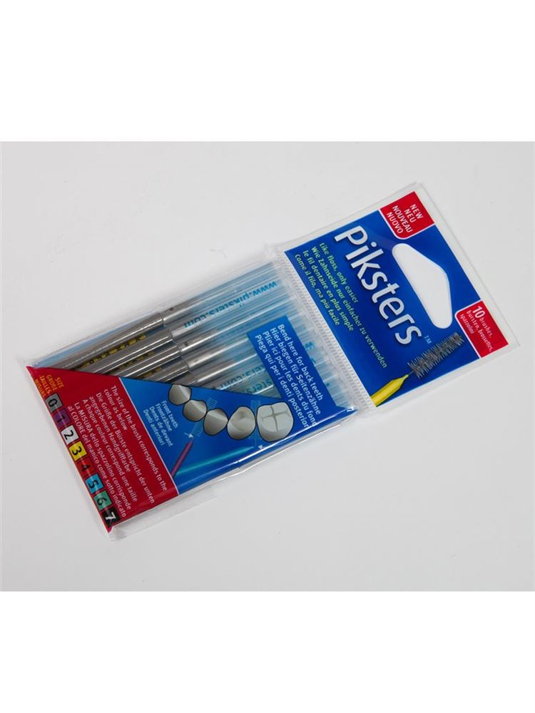 PIKSTERS Interdentalbürstchen<br>10 Stück, 0