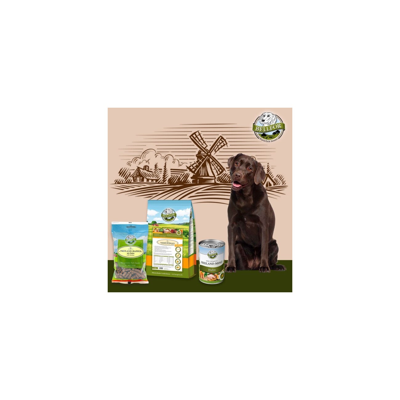 Bellfor Labrador Futter Set