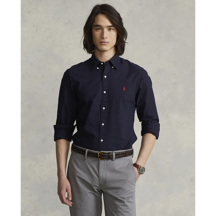 Polo Ralph Lauren Slim Fit Oxford Shirt Blå