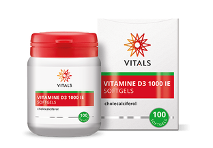 Vitals Vitamine D3 1000ie Softgels 100SG
