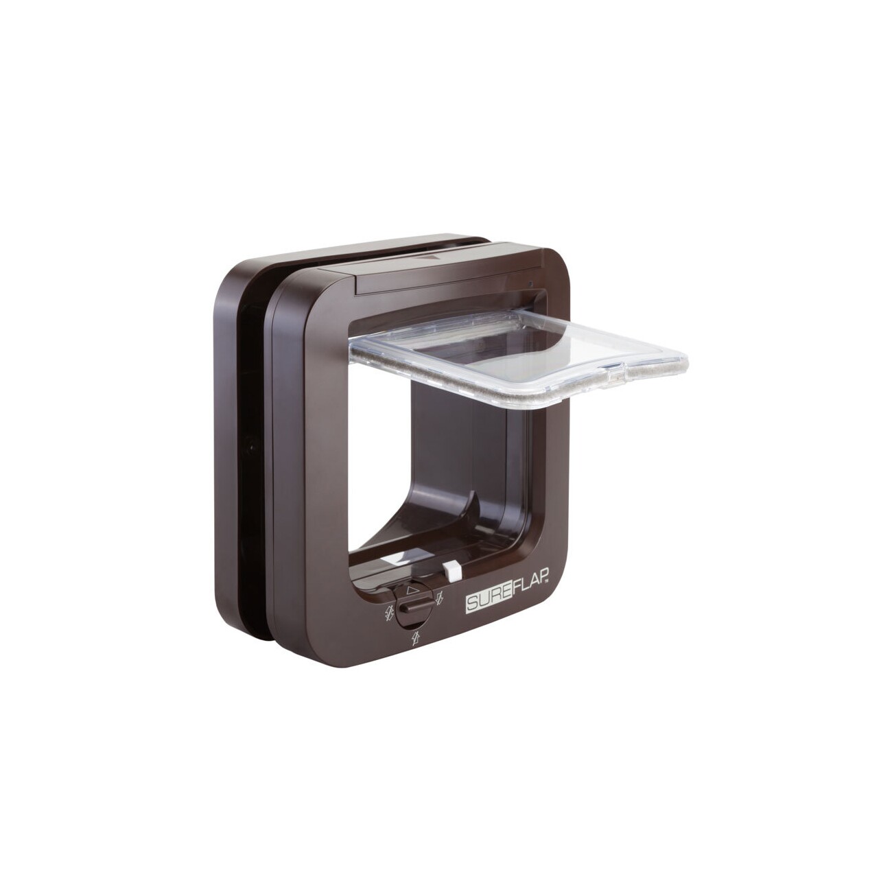 SureFlap Mikrochipgesteuerte Katzenklappe braun
