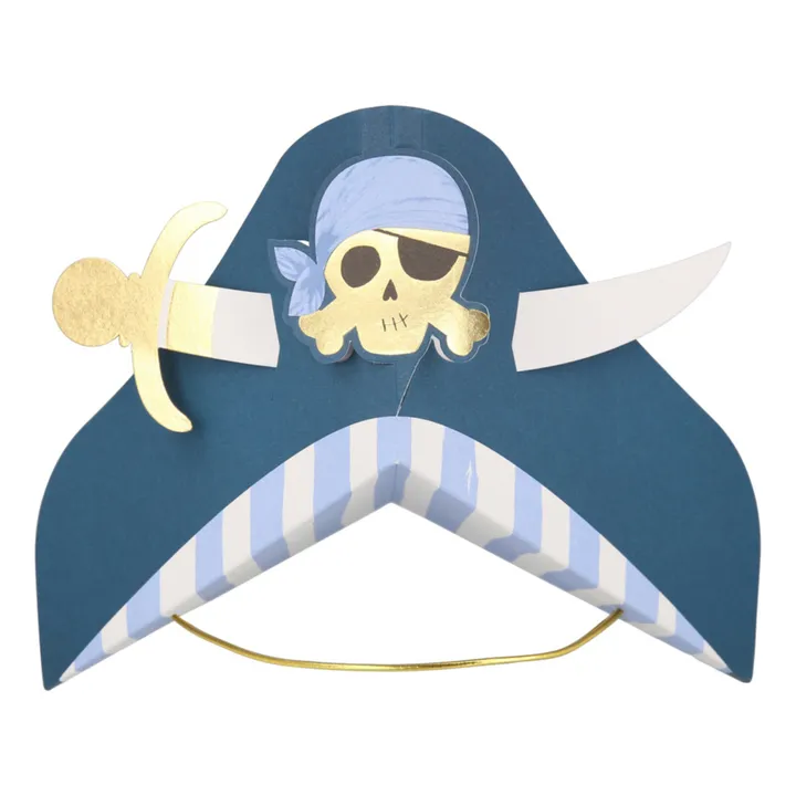 Meri Meri Chapeaux de fête Pirates - Set de 8