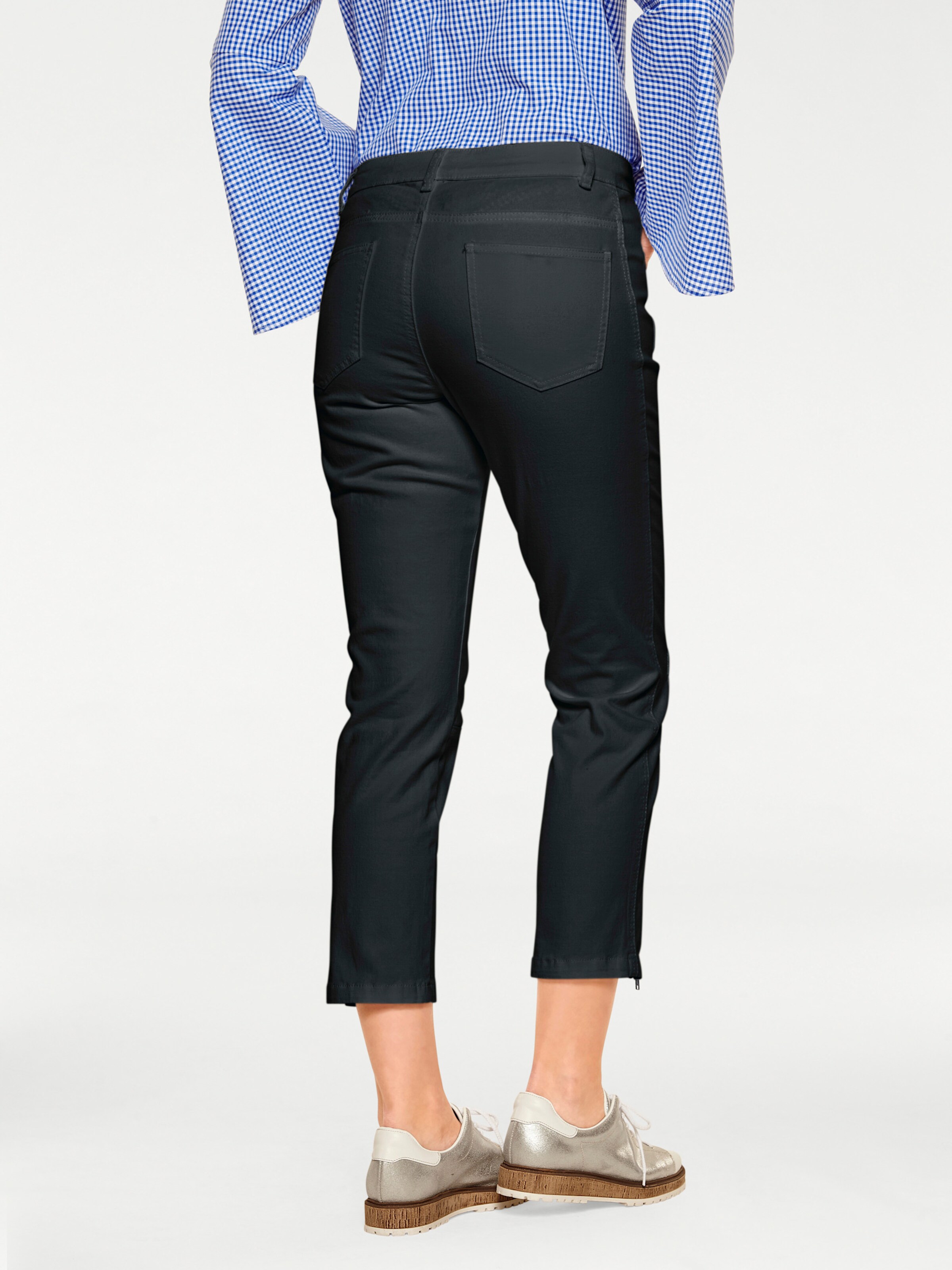 heine Röhrenhose in schwarz