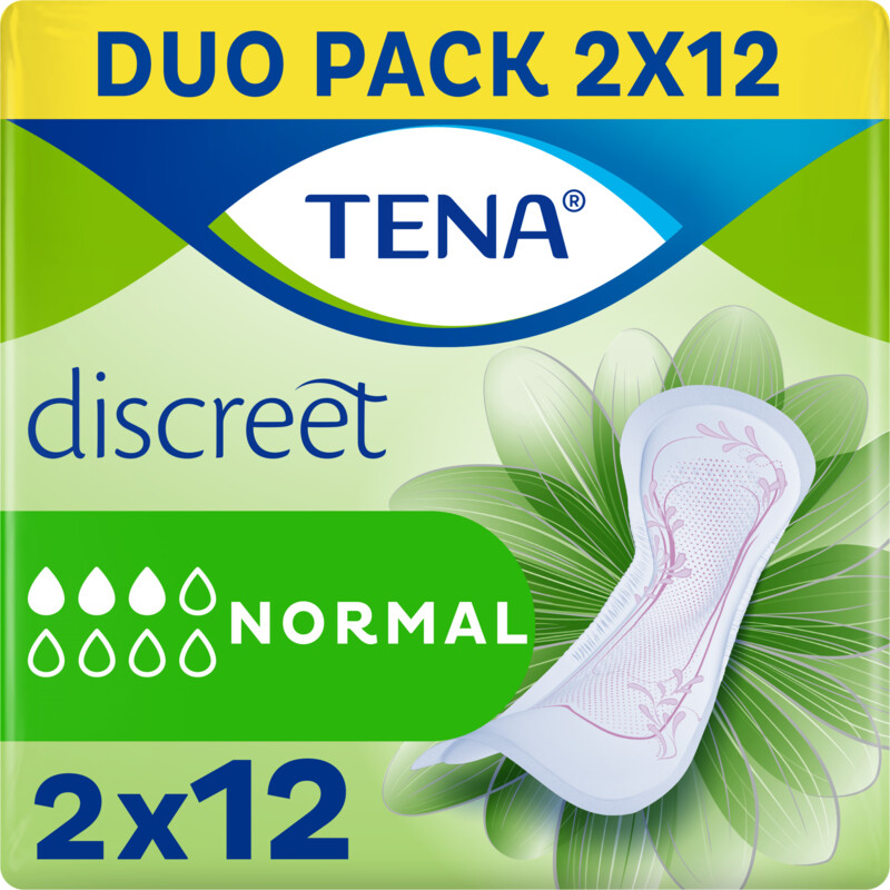 Tena Discreet normal maandverband duo pack