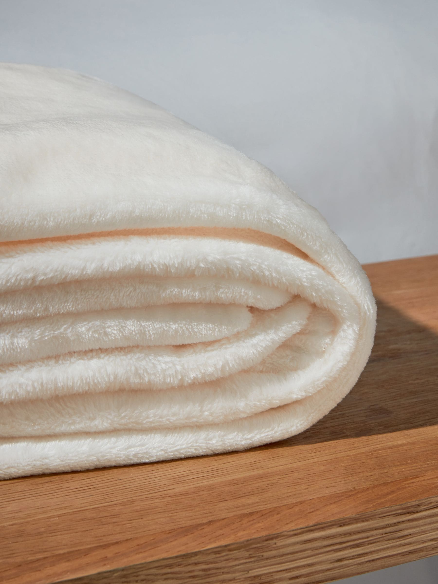 Pluche fleece sprei