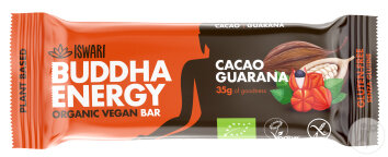 Iswari Buddha Energy Barre Cacao Et Guarana 35g
