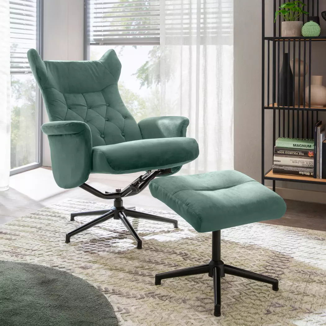 Sessel mit Hocker Wien