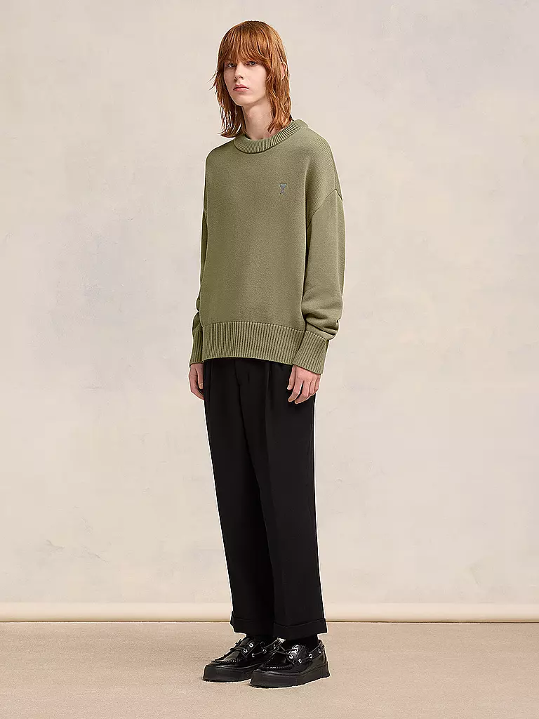 AMI PARIS Pullover olive