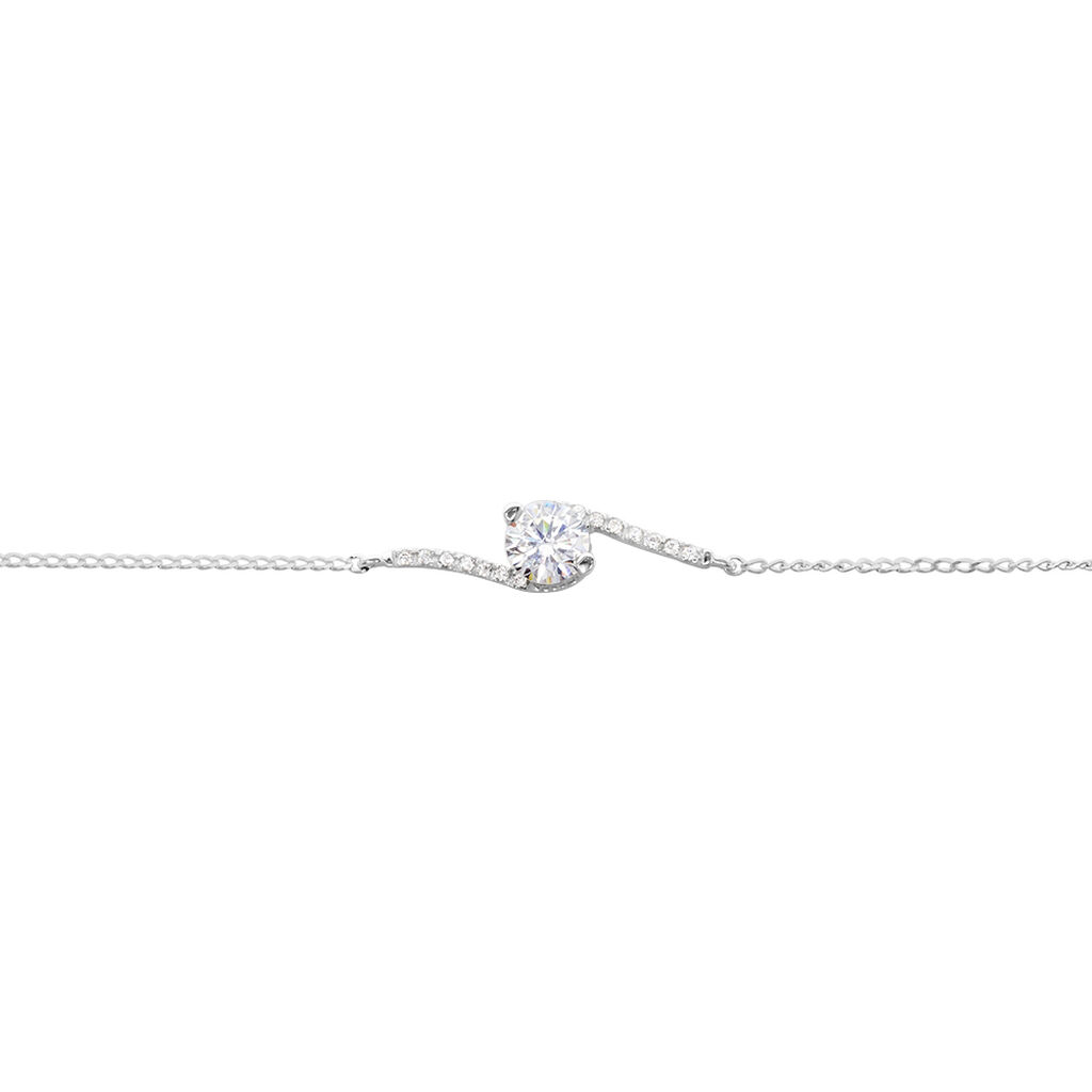 Bracelet Olly Or Blanc Oxyde De Zirconium