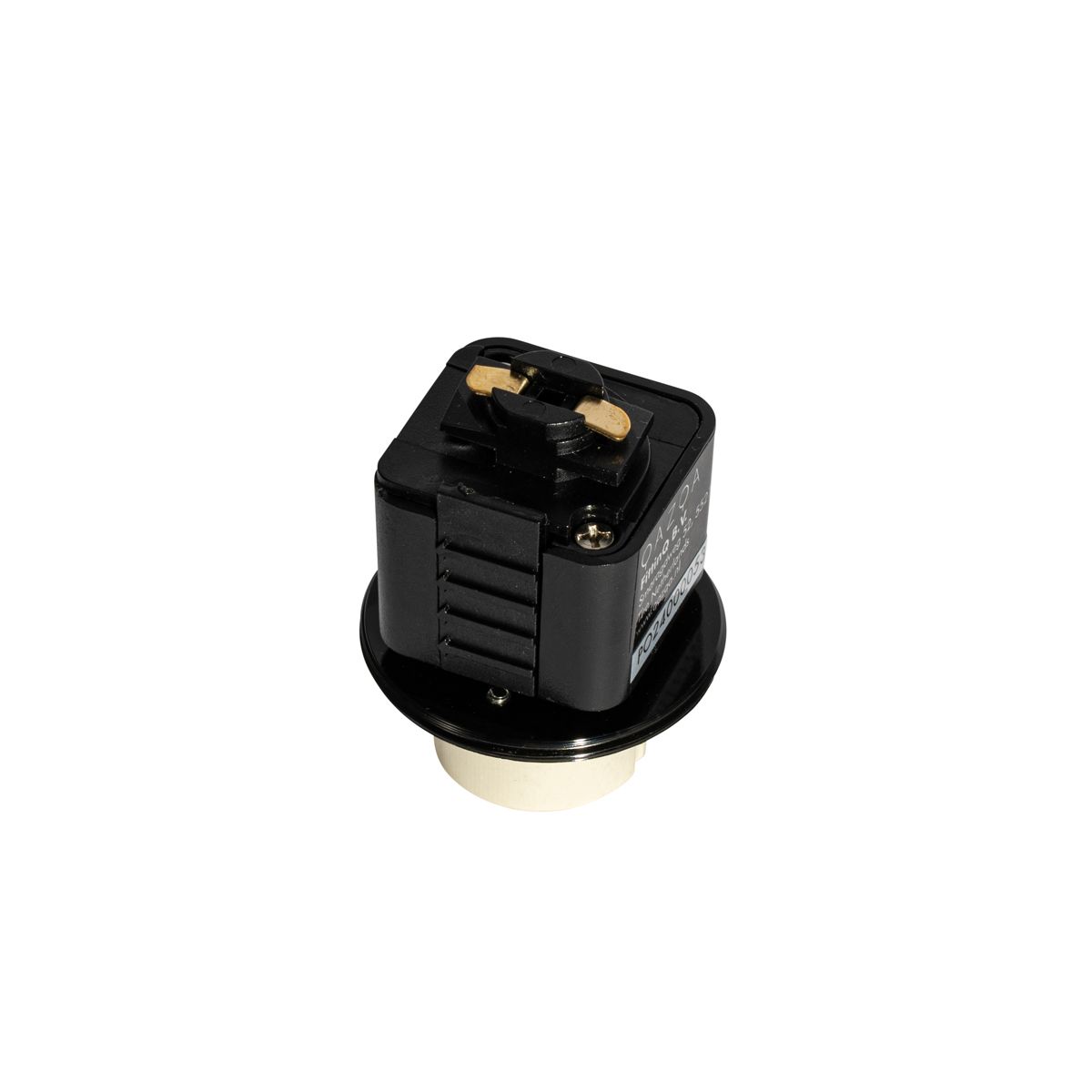 Moderne spot zwart voor railsysteem 1-fase GU10 35mm - Iconic Ruby Honey
