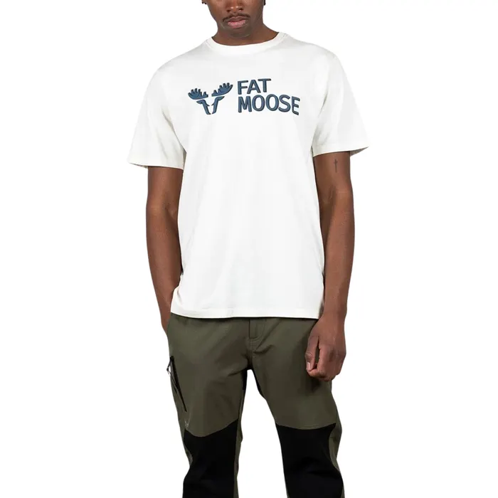 Fat Moose Logo Organic Shirt Heren