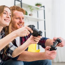 Manette de jeu sans fil, 2,4 GHz, noir