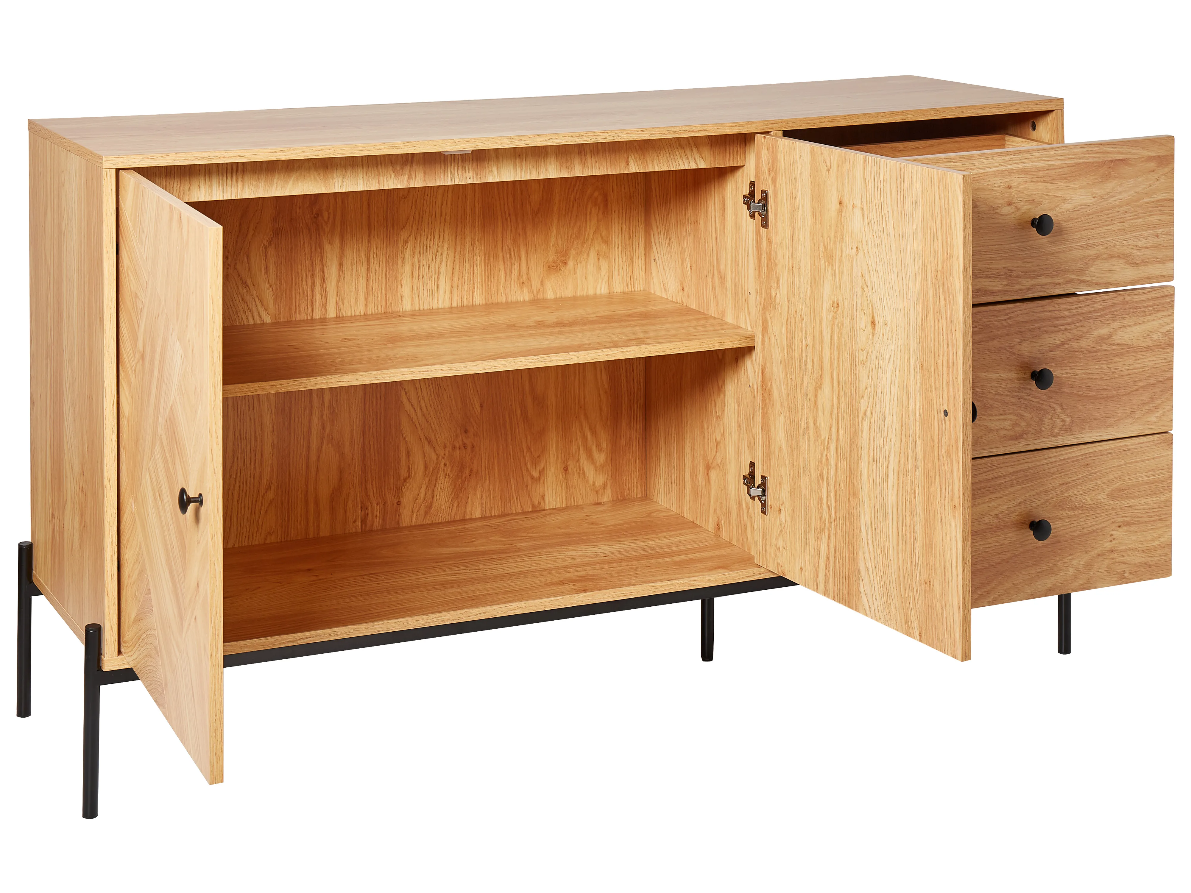 Dressoir met 2 deuren ARIZONA Bruin