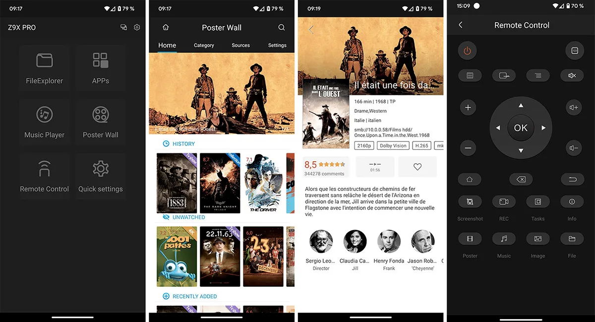 Zidoo Z9X PRO Lecteurs multimédia