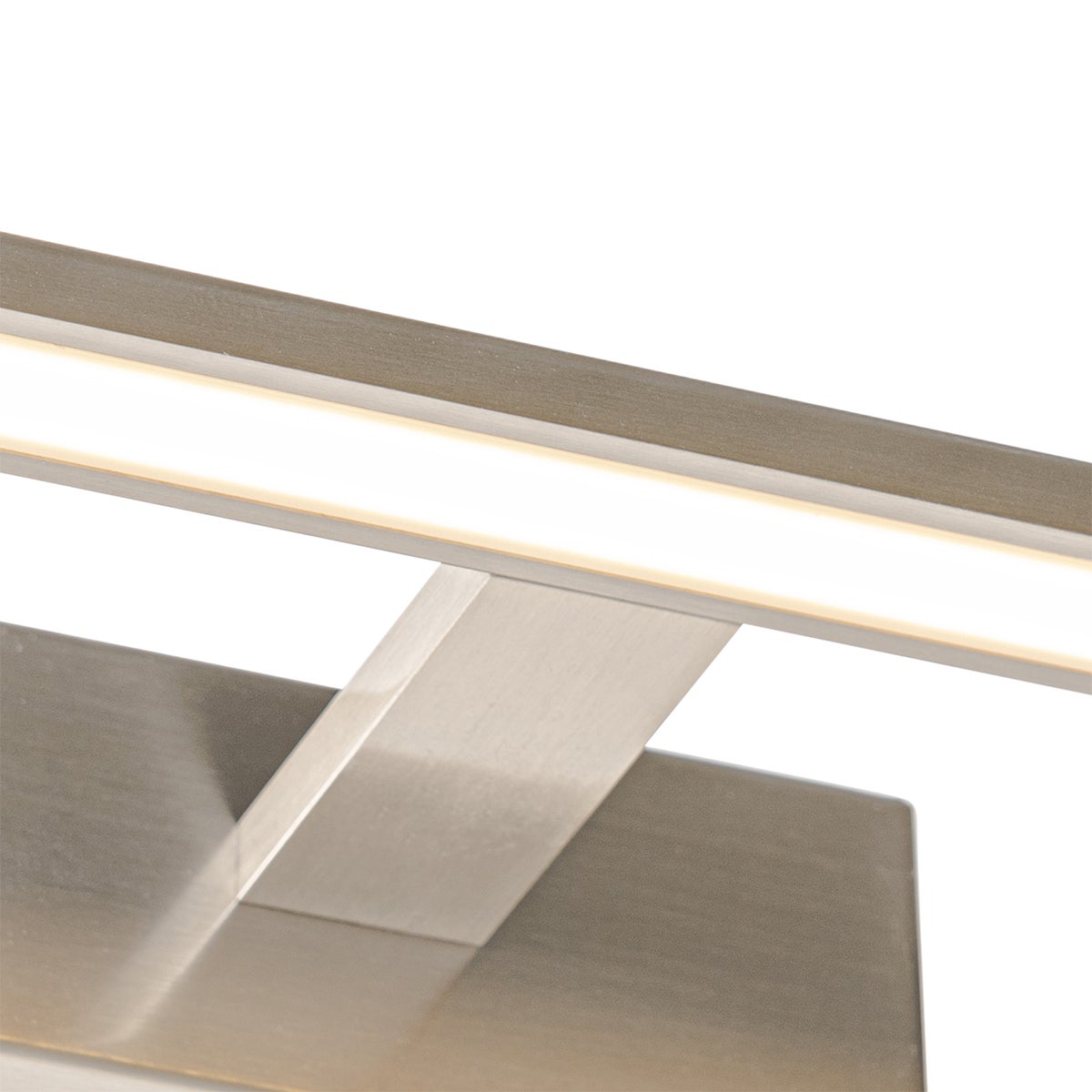 Wandlamp staal 41,5 cm incl. LED IP44 - Jerre
