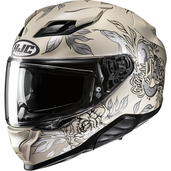 HJC - Casque F71 Eliz MC9SF / Or / Argent / Mat