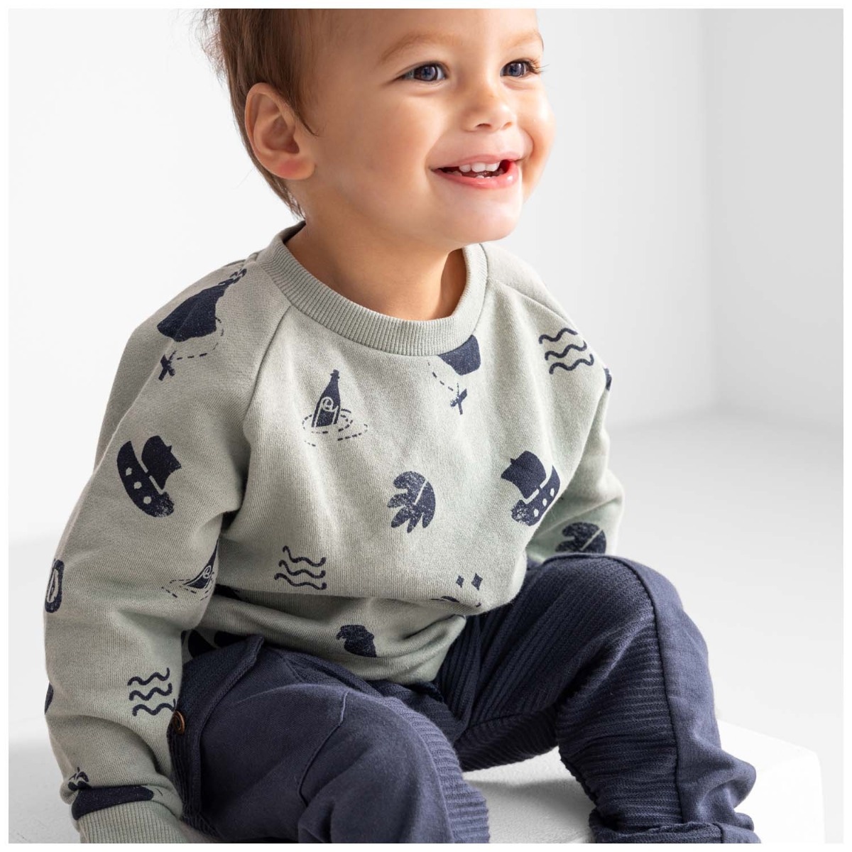 Prénatal peuter broek + sweater
