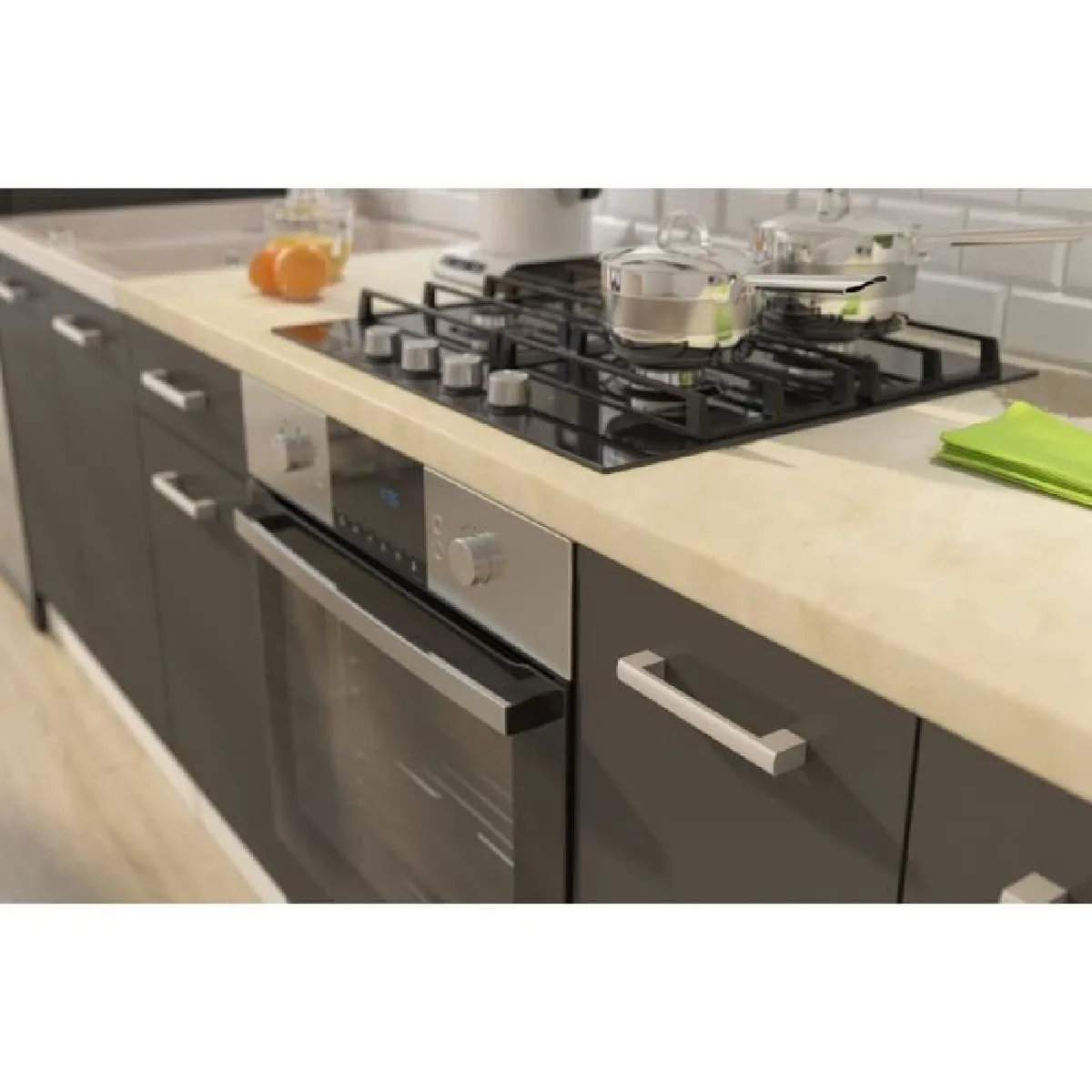 Cuisine Cstore Ultra - Gris Mat - 3m