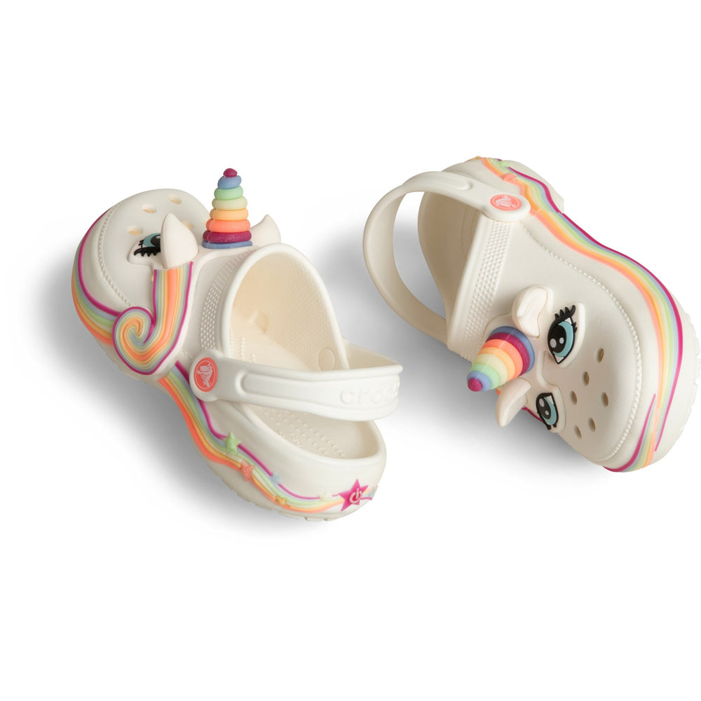 Køb Crocs Chalk Classic IAM Unicorn Lights CgT Chk