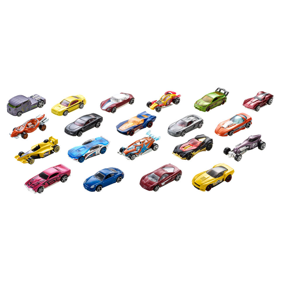 Hot Wheels die-cast pack 20-delig