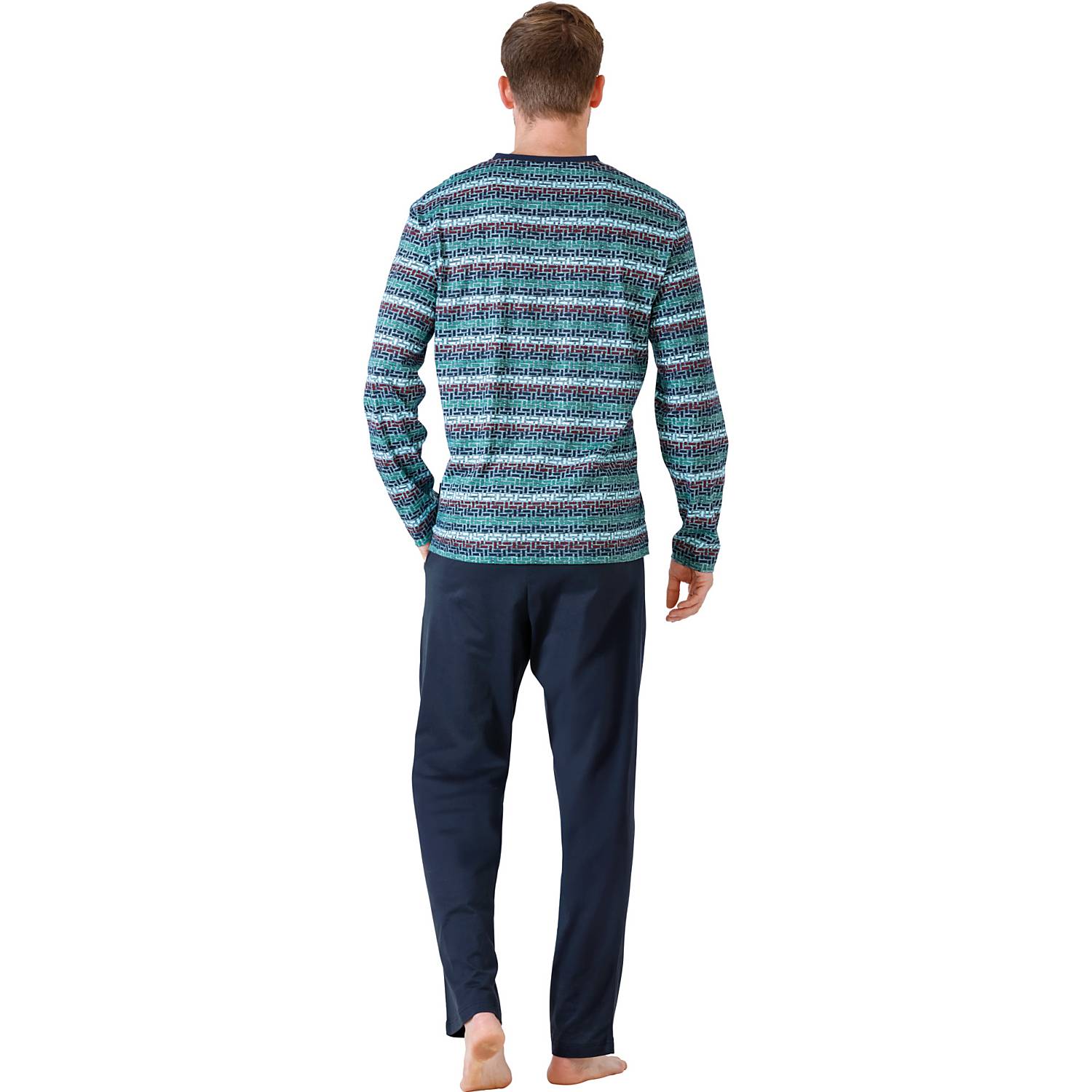 Hajo Single-Jersey Herren-Schlafanzug
