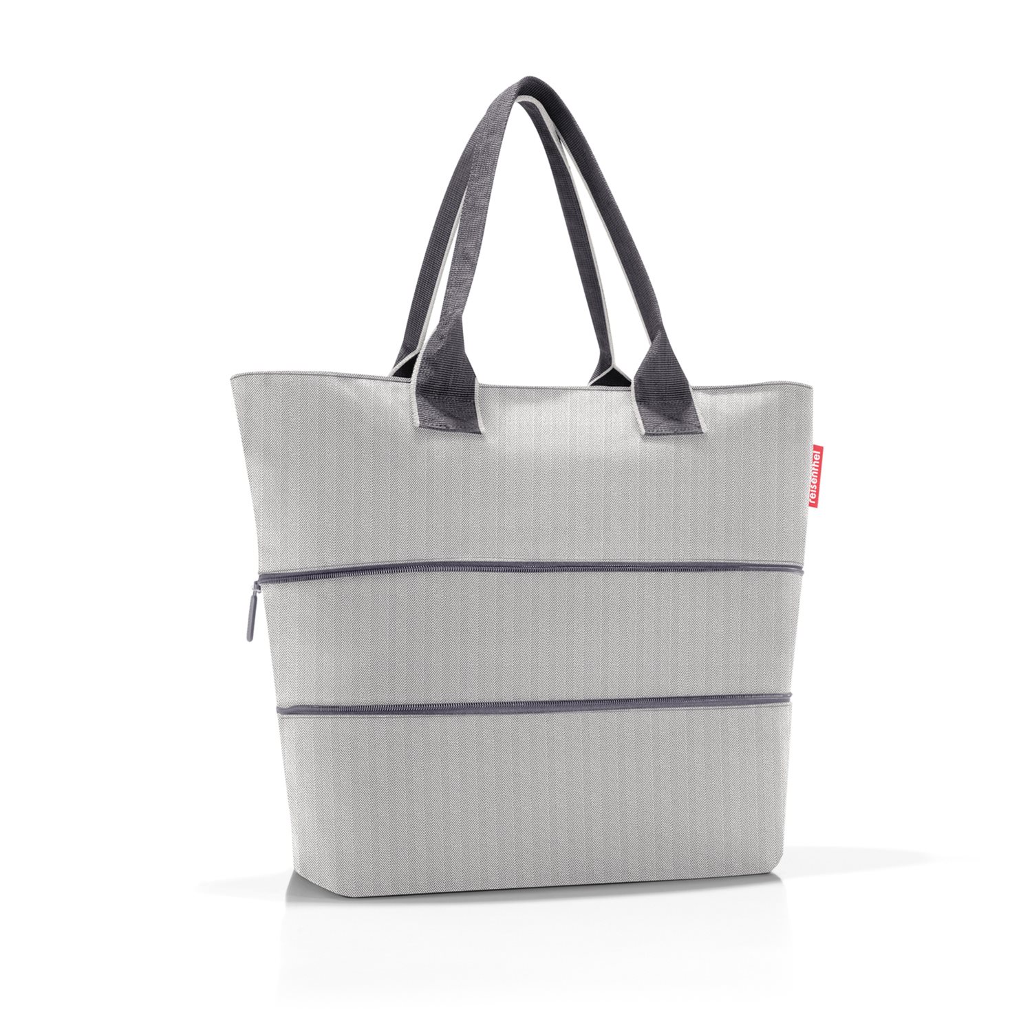 Reisenthel Shopping Shopper e1 herringbone grey