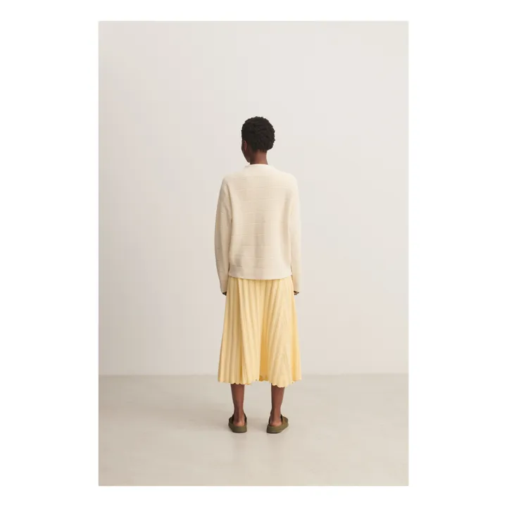 FUB Cardigan Laine - Collection Femme | Ecru