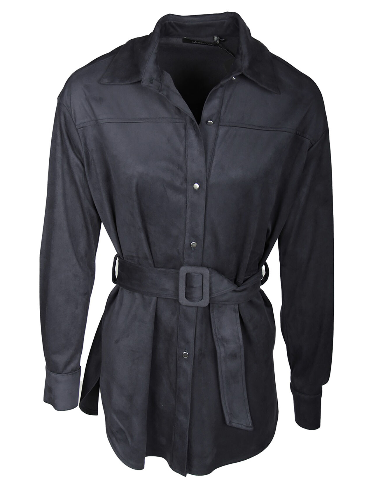 Lauren Vidal Veste en Suédine Lou indigo