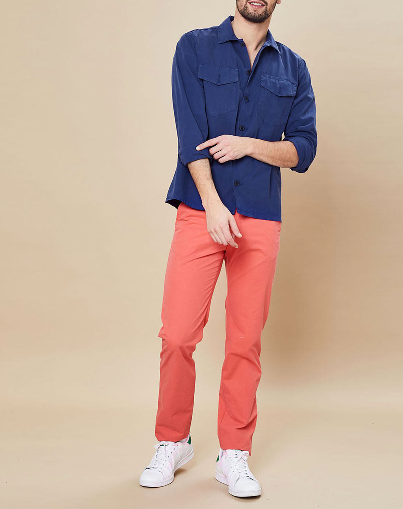 Hartford Pantalon Tobby corail