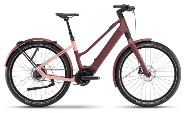 Vélo Ville Electrique Winora iRide Pure R5f Shimano Nexus 5V 400Wh Rose 2024 - Produit Reconditionné