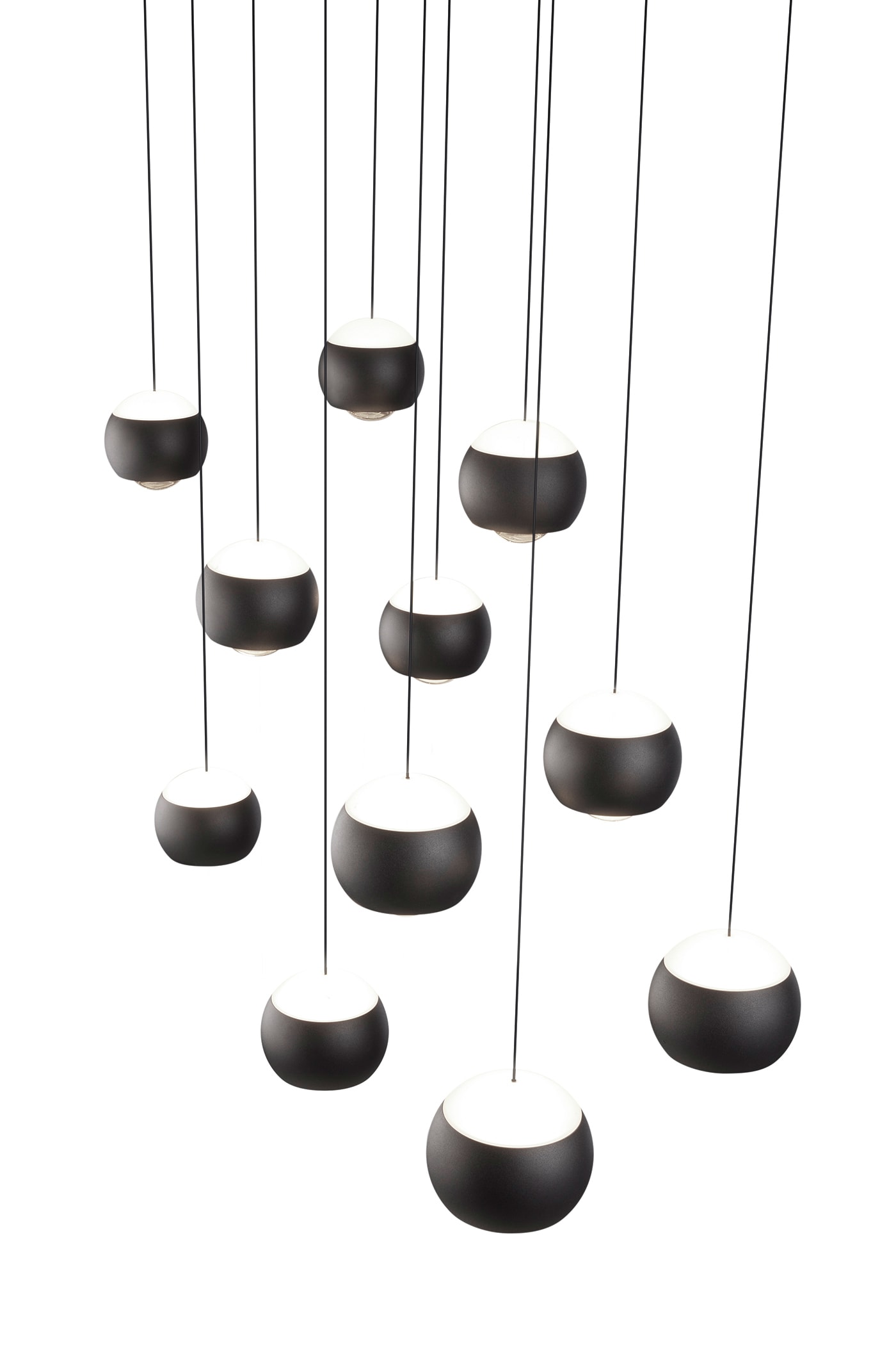Musterring LED Balkenpendel MR CANNON 11-flg schwarz