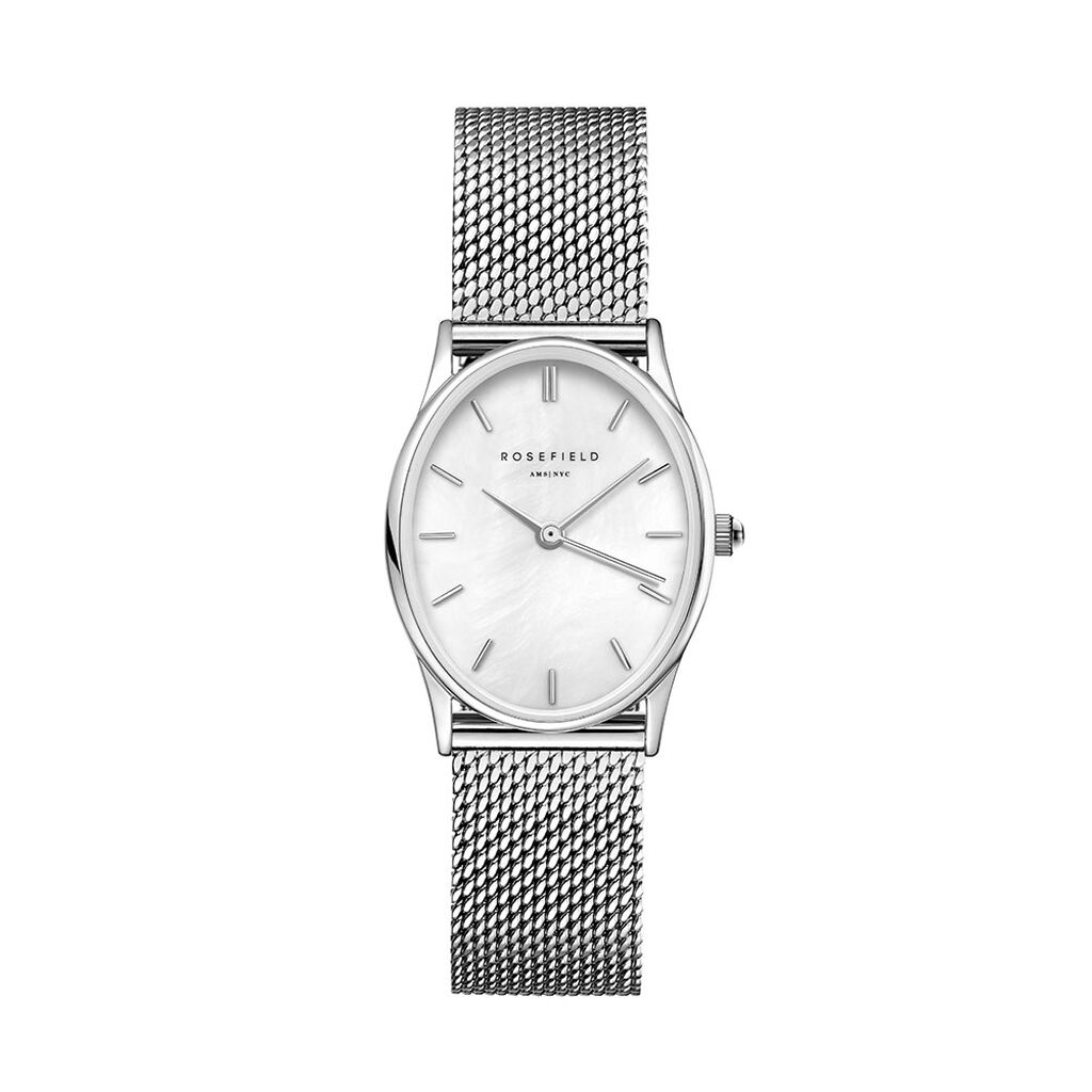 Montre Rosefield Oval Blanc