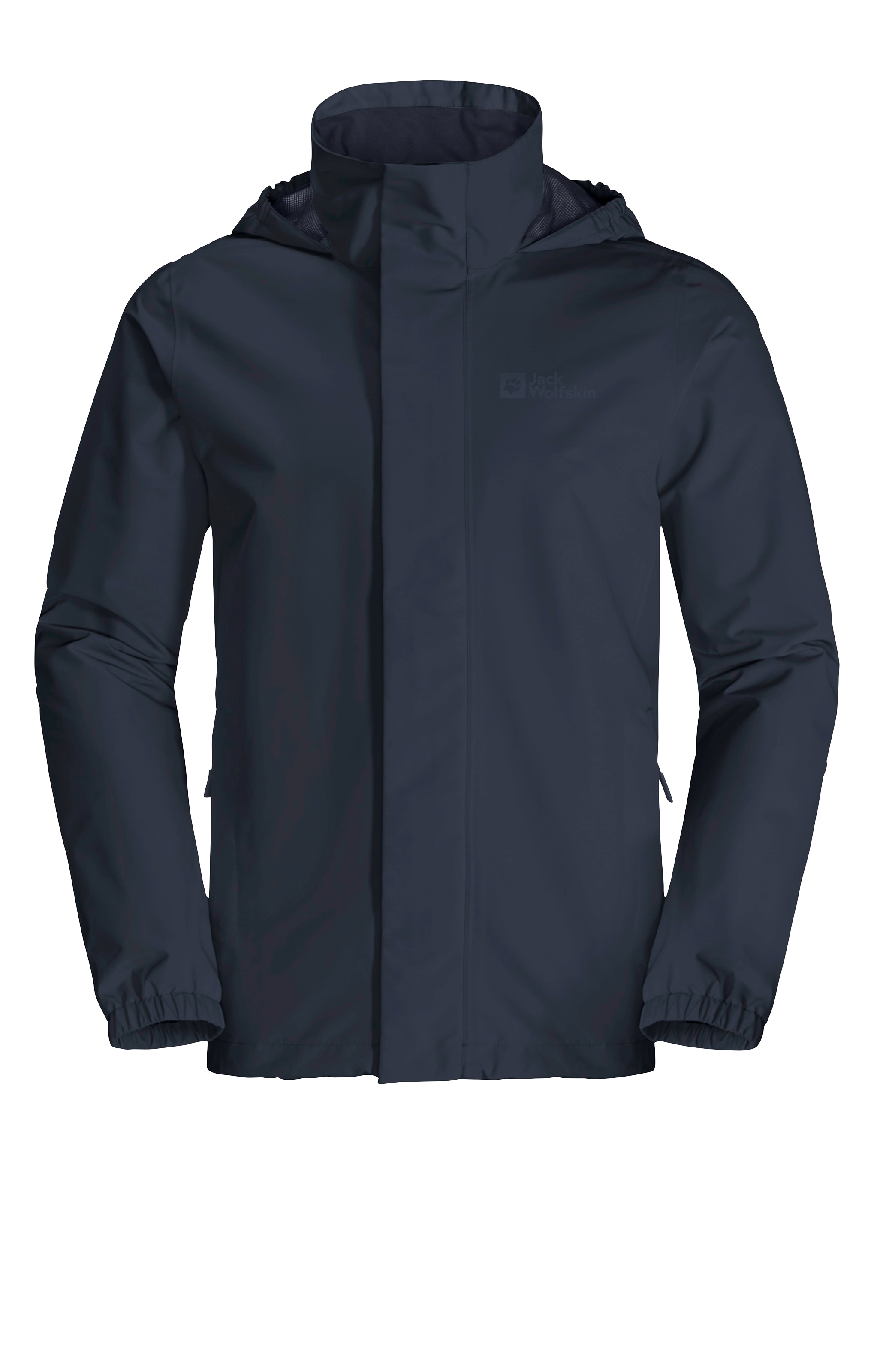 Jack Wolfskin Funktionsjacke »STORMY POINT 2L JKT M« mit Kapuze Wasserabweisend, winddicht, wärmend, Übergangsjacke