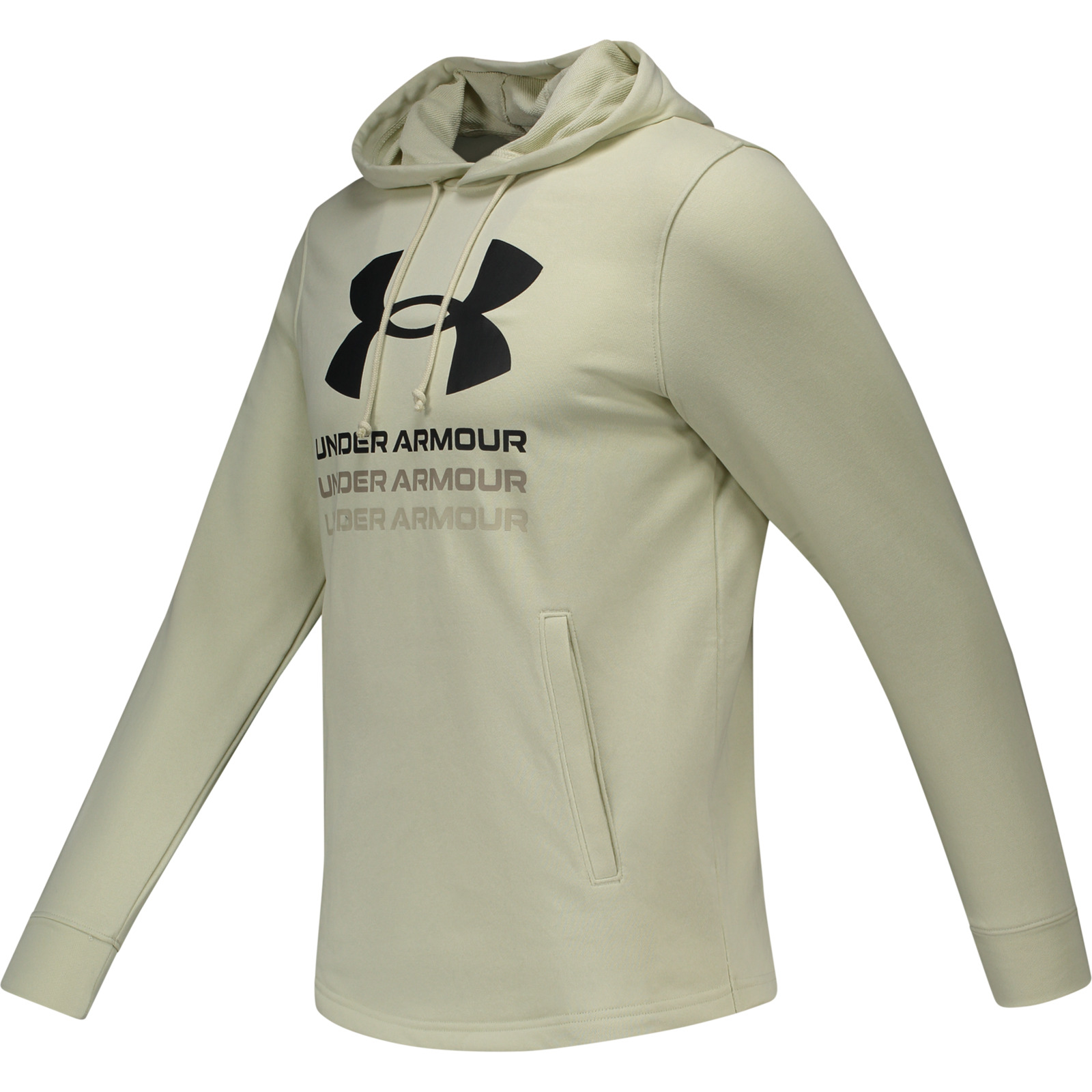 Under Armour Herren-Hoodie Rival Terry Graphic S, hellbraun