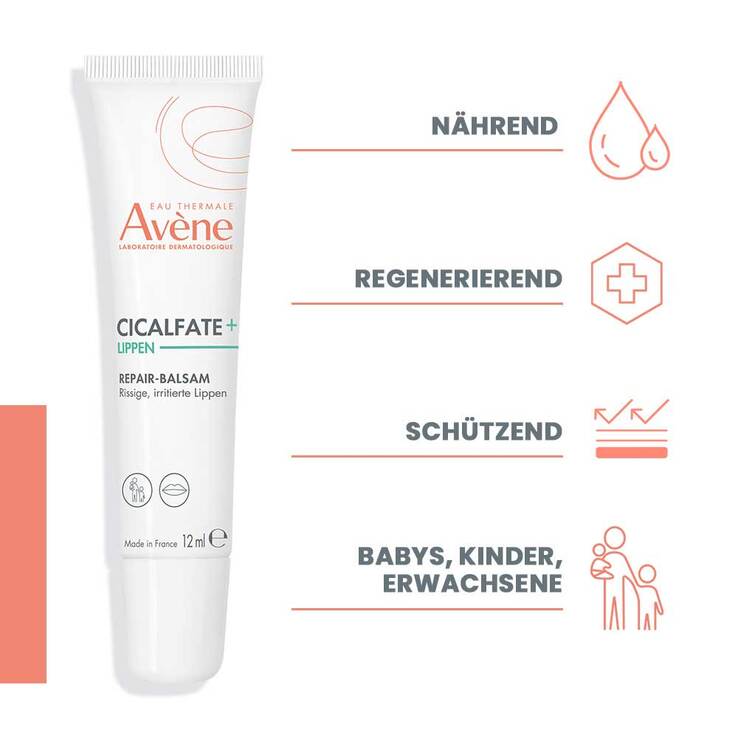 Avene Cicalfate + Lippen Repair-Balsam, 12 ml