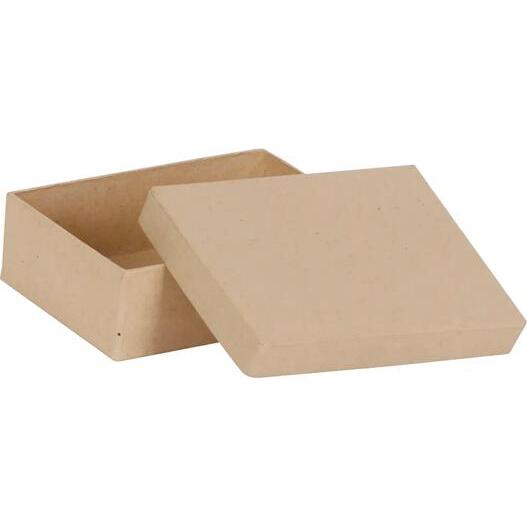 Boîte rectangle 12x9x3,5cm - Kraft