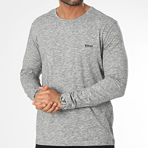 Tee Shirt Manches Longues Mix And Match 50515389 Gris Chiné
