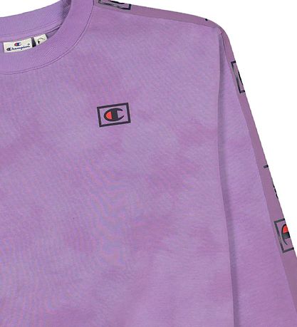 Champion Fashion Sweatshirt - Lila m. Logo