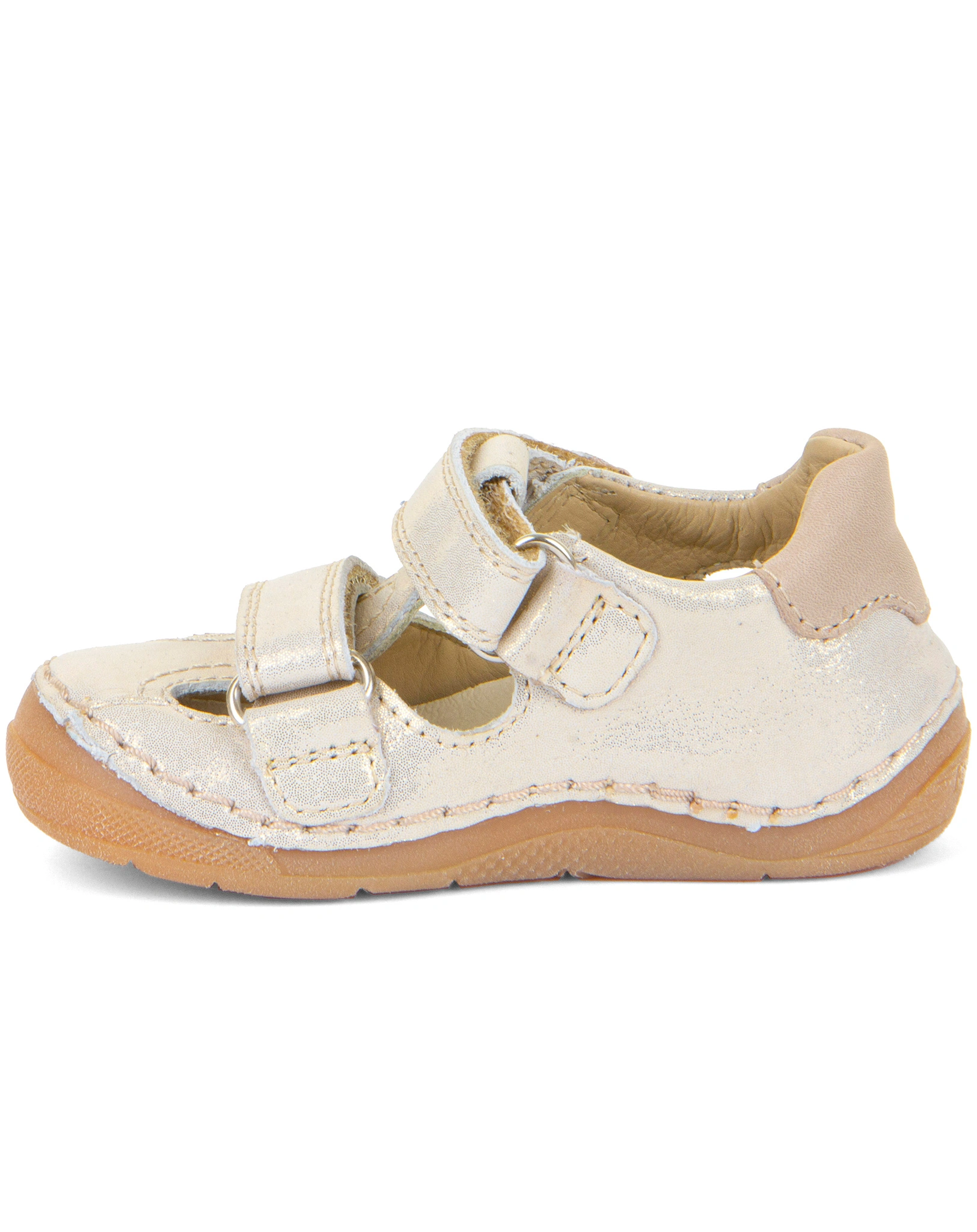 Klett-Lauflernsandalen PAIX DOUBLE in gold shine
